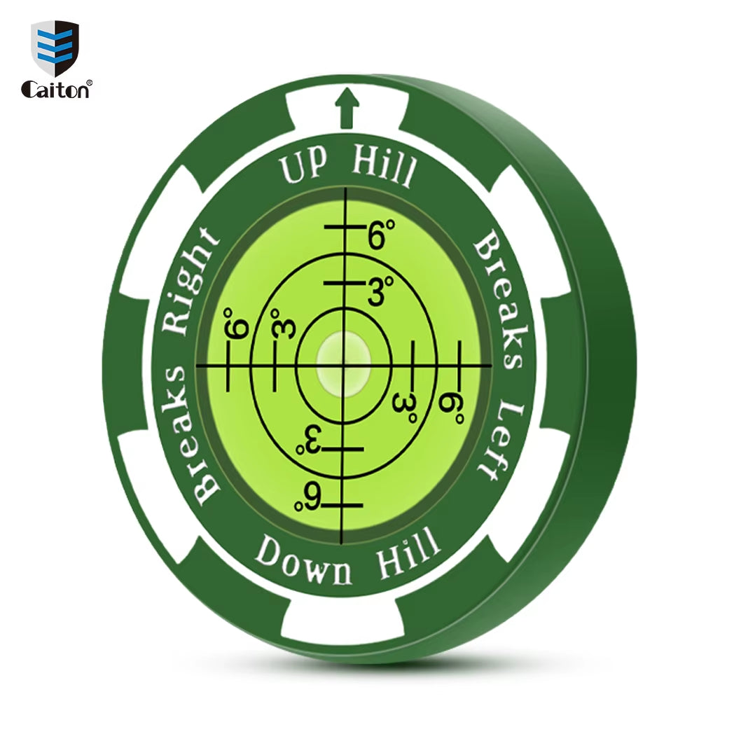 Golf Marker with Magnetic Hat Clip - High Precision Green Reading Aid - Perfect for All Golfers - Improve Putting Skills