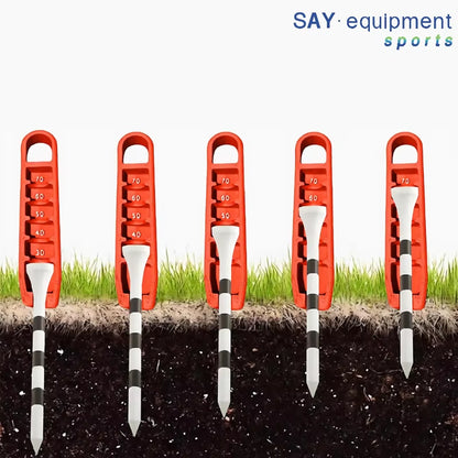 20Mm - 70Mm Golf Elastic Rubber Tees Golf Practice Tees Silicone Durable Golf Tee Golf Limited Ball Tee Golf Training Accessori