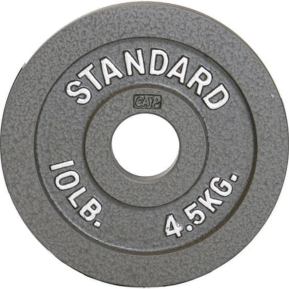 Barbell Gray Olympic Cast Iron Weight Plate, 245Lb Set