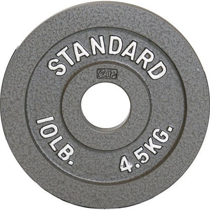Barbell Gray Olympic Cast Iron Weight Plate, 245Lb Set