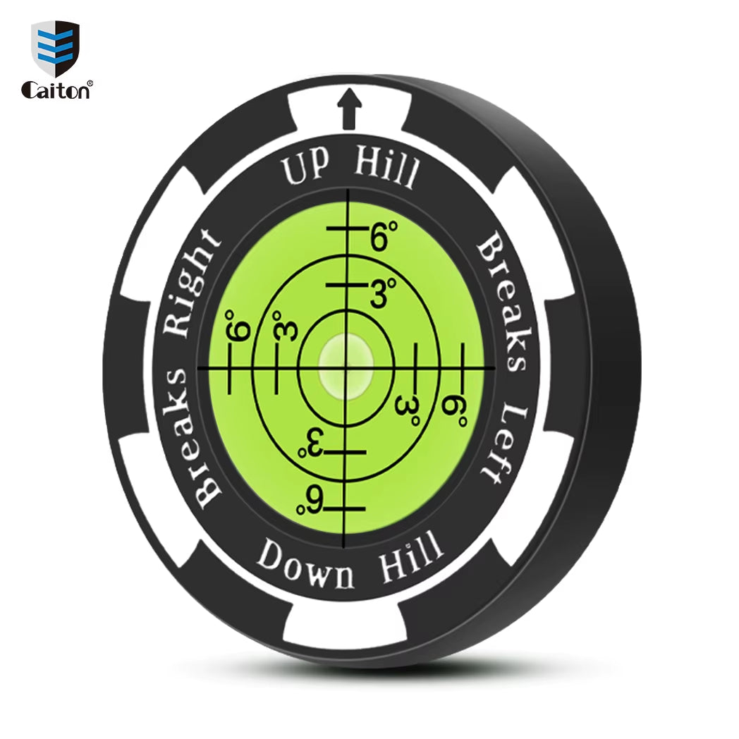 Golf Marker with Magnetic Hat Clip - High Precision Green Reading Aid - Perfect for All Golfers - Improve Putting Skills