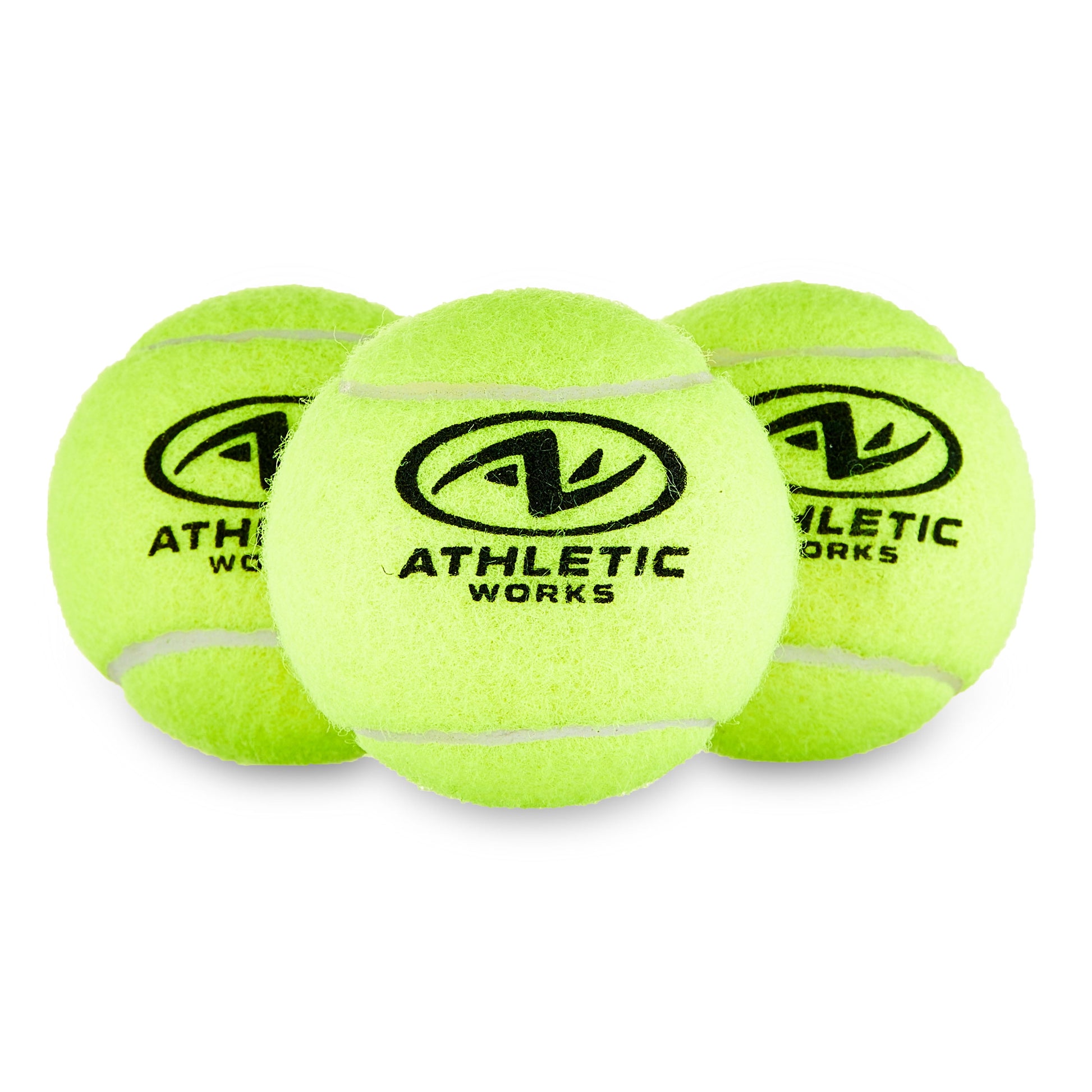 Pressurized Tennis Balls, 3-Pack, All Court Use